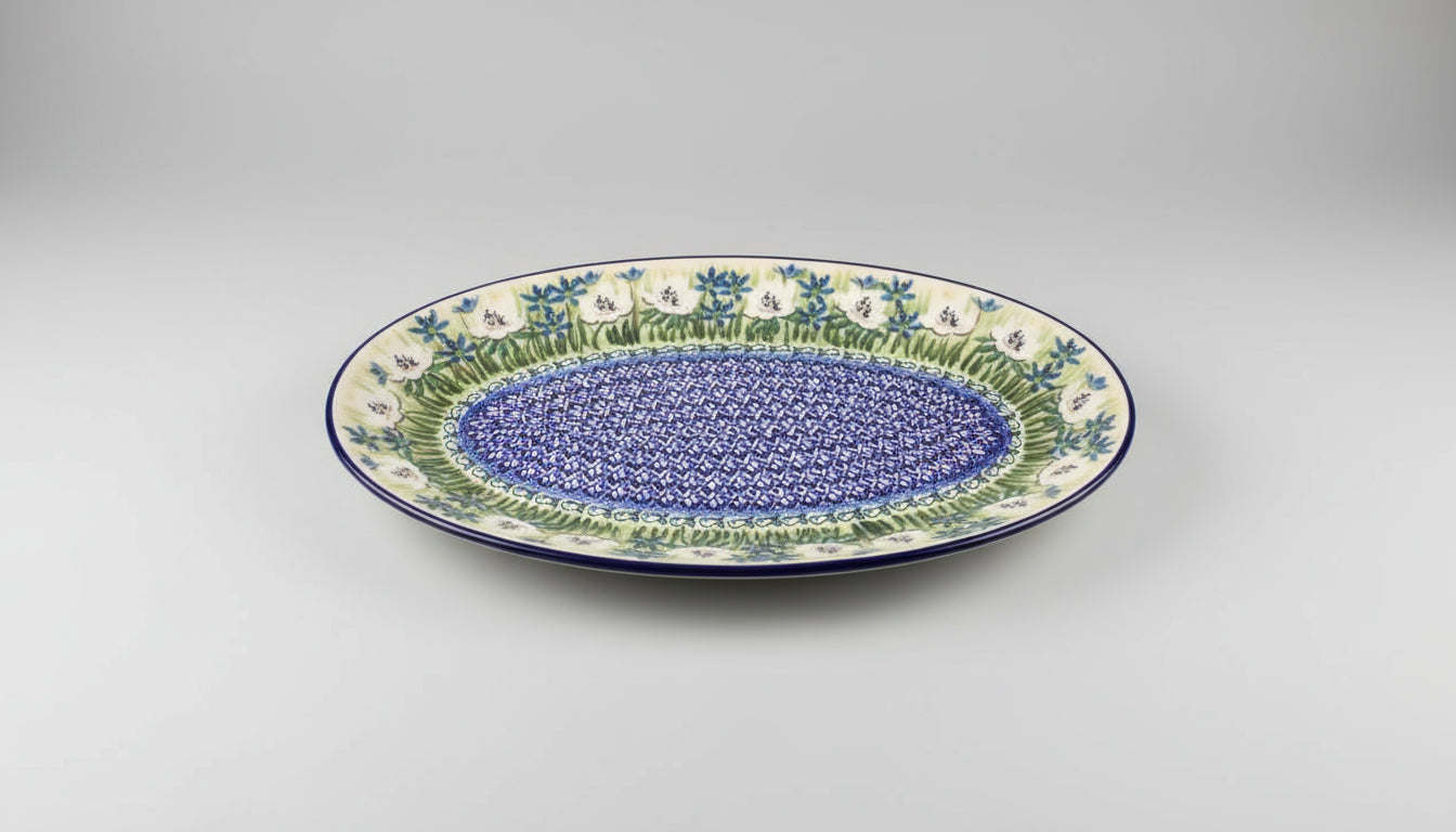 Polish Pottery Platter, Ceramika Art. U4977