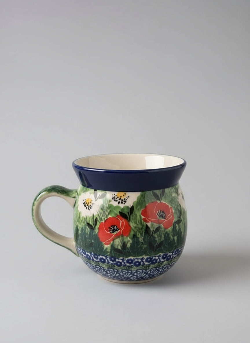 Polish Pottery Bubble Mug, Ceramika Art., U5042