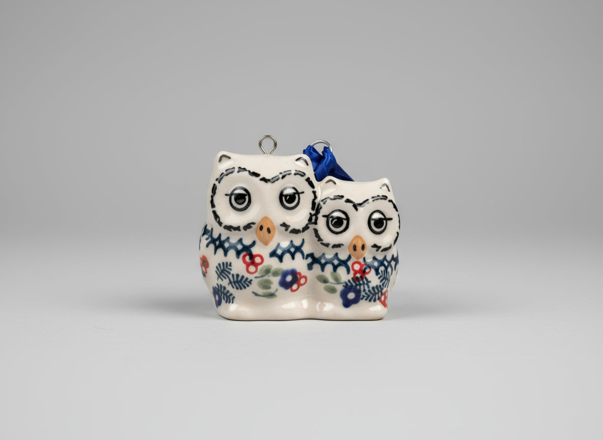 Manufaktura Owl Duo Ornament