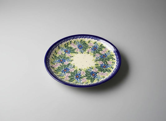 Polish Pottery Dessert Plate, Kalich