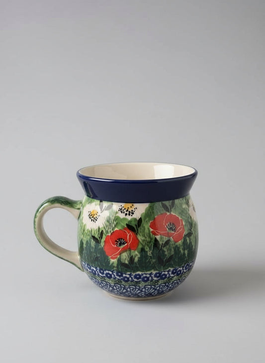 Polish Pottery Bubble Mug, Ceramika Art., U5042