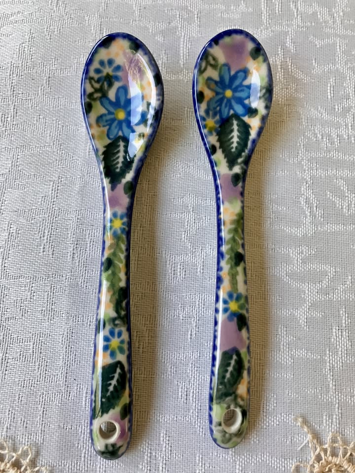 Polish Pottery Spoons, Kalich