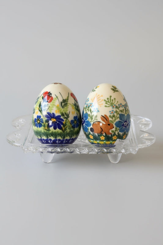 Polish Pottery Egg, Kalich
