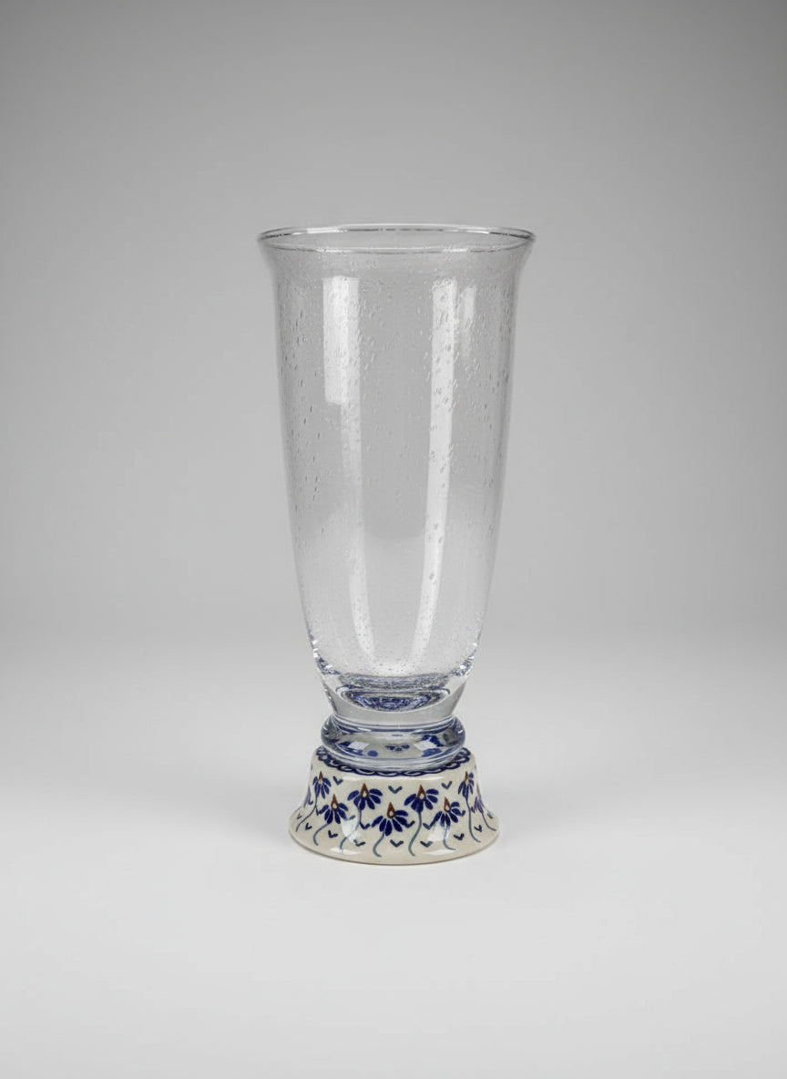 Polish Pottery Beer Glass, 16 oz., Manufaktura