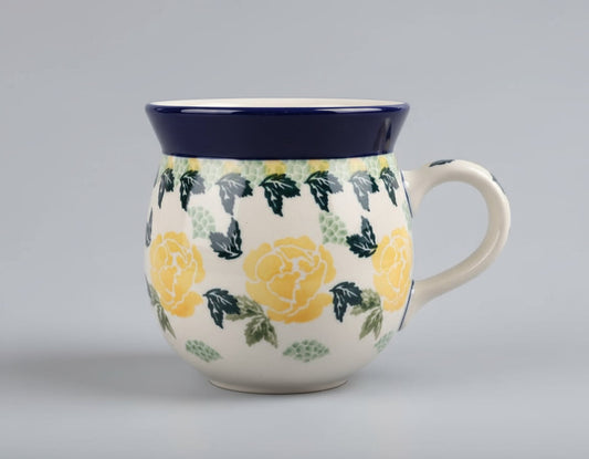 Polish Pottery Bubble Mug Ceramika Art.