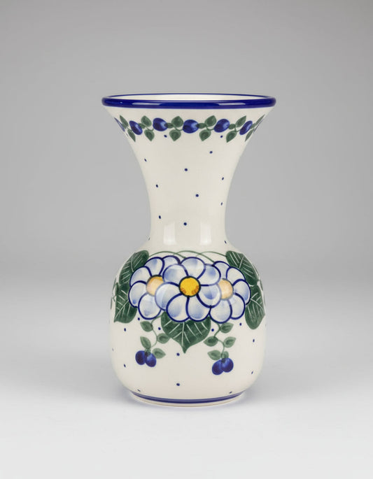 Polish Pottery Vase, WR Unikat, Primrose