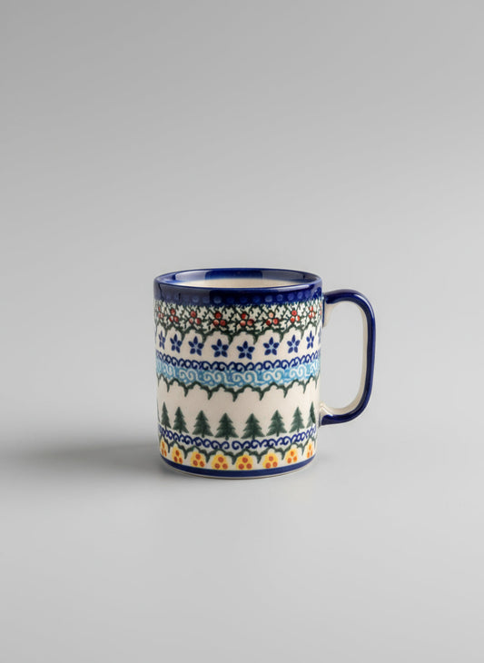 Vena Mug, Holiday Pine, 12 oz.