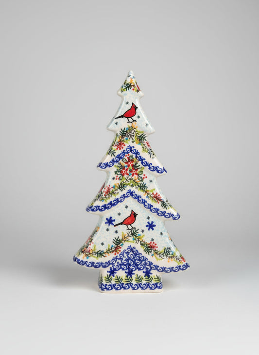 Vena Flat Christmas Tree, 12"