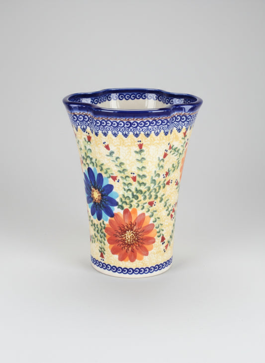Polish Pottery Vase, Vena