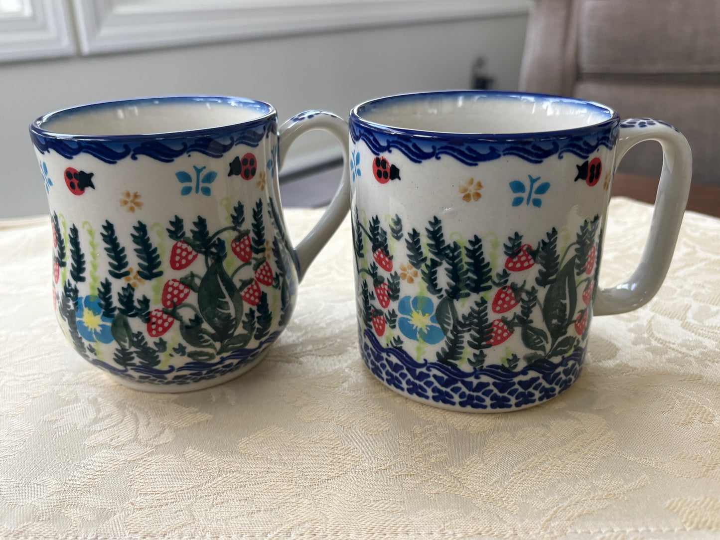 Polish Pottery Mug, Bona