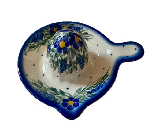 Polish Pottery Citrus Squeezer, WR Unikat