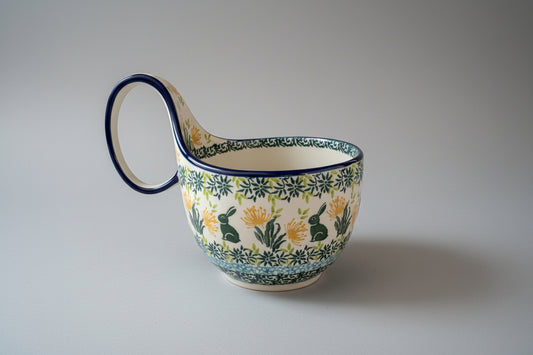 Ceramika Art Loop Handle Bowl U5108
